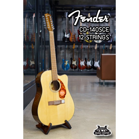 Fender CD140SCE 12สาย