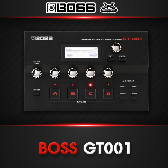 เอฟเฟกกีตาร์ BOSS GT001