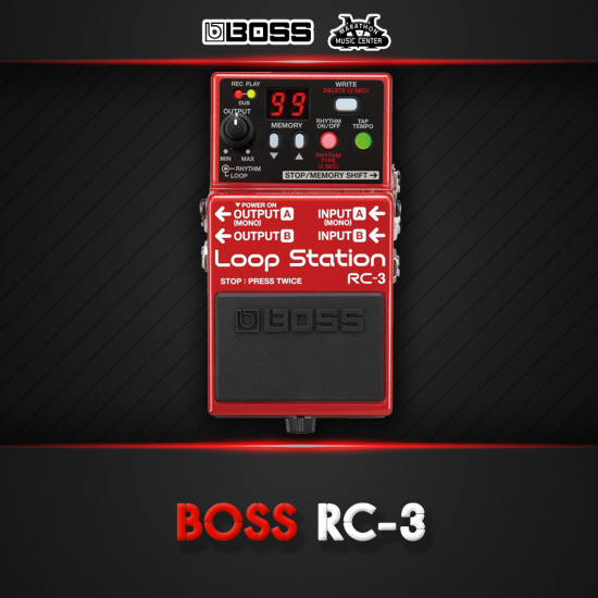 เอฟเฟกกีตาร์ BOSS RC3