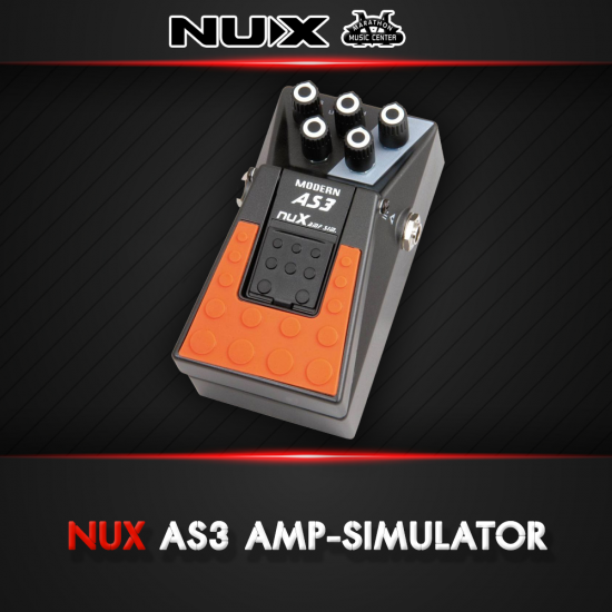 เอฟเฟกกีตาร์ AS3 NUX AMP/SIMULATOR