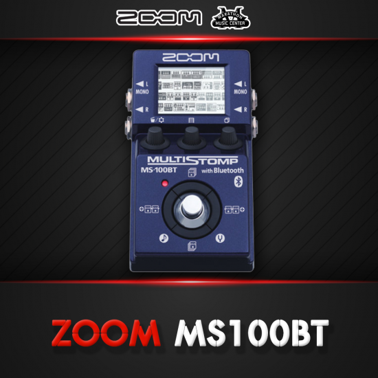 เอฟเฟกกีตาร์ ZOOM MS100BT