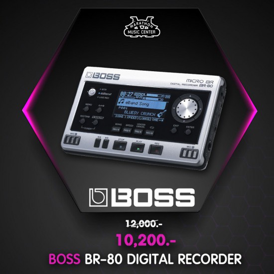 BOSS BR-80 DIGITAL RECORDER