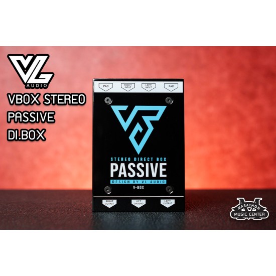 VL Audio VBox Stereo D.I Box Passive MK II