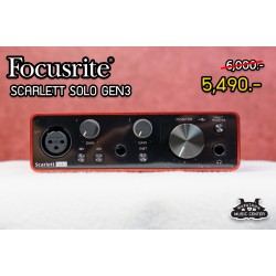 Focusrite Scarlett Solo Gen 3