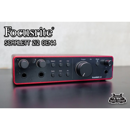 Focusrite Scarlett 2I2 Gen4