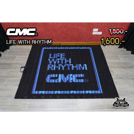 พรมกลองชุด CMC ลาย Life with Rhythm