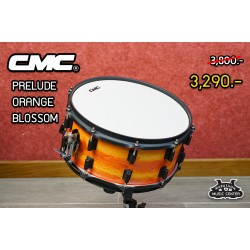 กลองสแนร์ CMC Prelude Poplar สีส้ม ดอกส้ม
