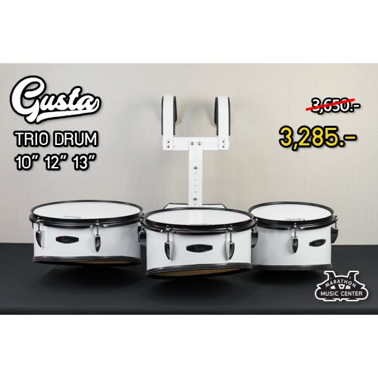 กลองทรีโอ้ Gusta 10" 12" 13"