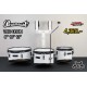 กลองทรีโอ้ Paramount 8" 10" 12" มีขาจับฉาบ
