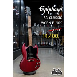 Epiphone SG Classic Worn P-90s