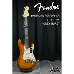Fender American Performer Strat RW สี Honey Burst