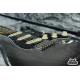 Fender American Pro II Strat SSS สีเงิน Mercury