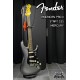 Fender American Pro II Strat SSS สีเงิน Mercury