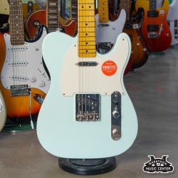 Squier FSR Classic Vibe 50's Tele คอขาว สีฟ้าอ่อนมิ้น Sonic Blue Squier FSR Classic Vibe 50's Tele คอขาว สีฟ้าอ่อนมิ้น Sonic Blue