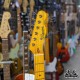 Squier FSR Classic Vibe 60's Tele Thinline คอดำ สีทอง Aztec Gold