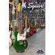 Squier FSR Classic Vibe 60's Tele คอดำ สีเขียว Candy Green