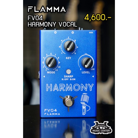 เอฟเฟคร้อง Flamma FV04 Harmony Vocal Effect