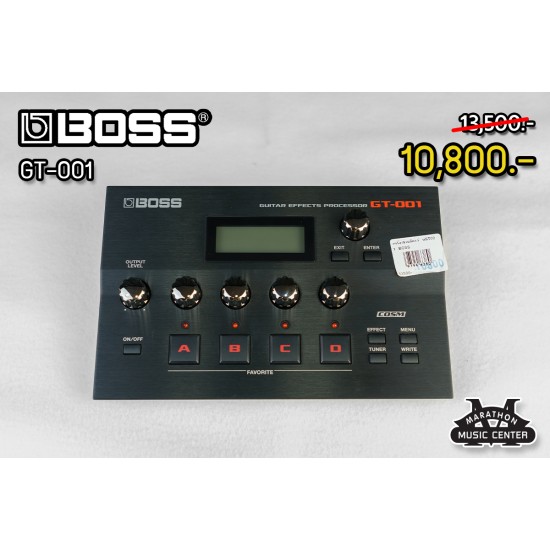 เอฟเฟกกีตาร์ BOSS GT001