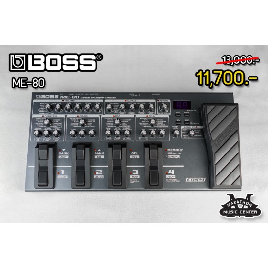 เอฟเฟกกีตาร์ BOSS ME80
