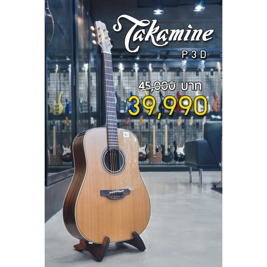 Takamine Natural PRO-series Made in Japan รุ่น P3D 