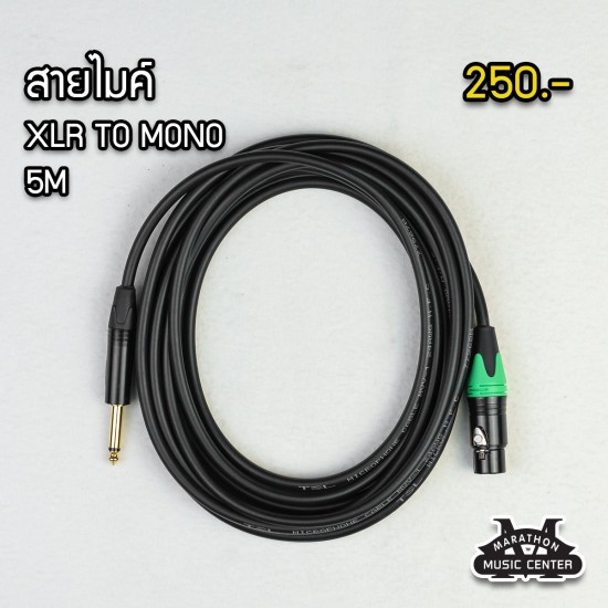 สายไมค์ 5 เมตร mono สายไมค์ 5 เมตร mono