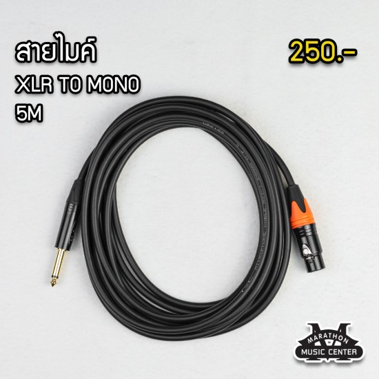 สายไมค์ 5 เมตร mono สายไมค์ 5 เมตร mono