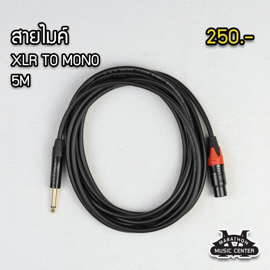 สายไมค์ 5 เมตร mono สายไมค์ 5 เมตร mono