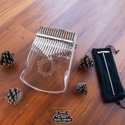 Kalimba 17 Keys Acrylic Clear