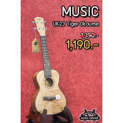Ukulele Music 23" Tiger Okoume