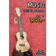 Ukulele Music 23" Tiger Okoume