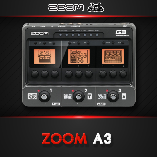 เอฟเฟกกีตาร์ ZOOM G3