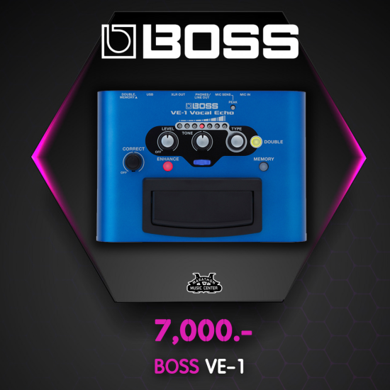 เอฟเฟกกีตาร์ BOSS VE1
