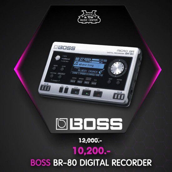 BOSS BR-80 DIGITAL RECORDER